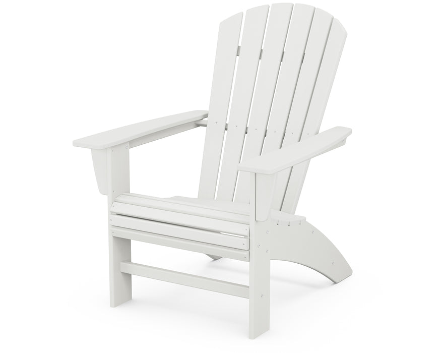 POLYWOOD Nautical Curveback Adirondack Chair in Vintage White image