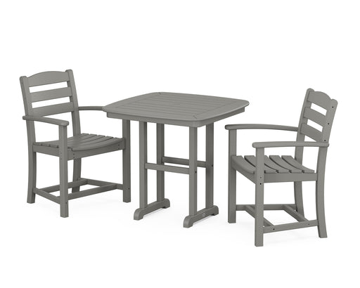 POLYWOOD La Casa Cafe 3-Piece Dining Set in Slate Grey image