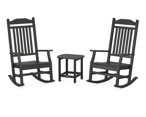 Country Living Country Living Rocking Chair 3-Piece Set in Black image