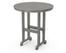 POLYWOOD 36" Round Farmhouse Counter Table in Slate Grey image