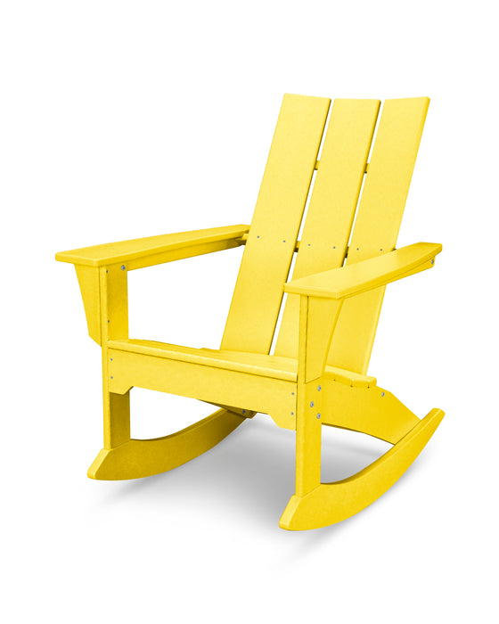 POLYWOOD Modern Adirondack Rocker in Lemon image
