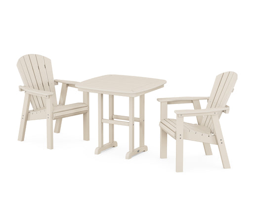 POLYWOOD Seashell 3-Piece Dining Set in Sand image