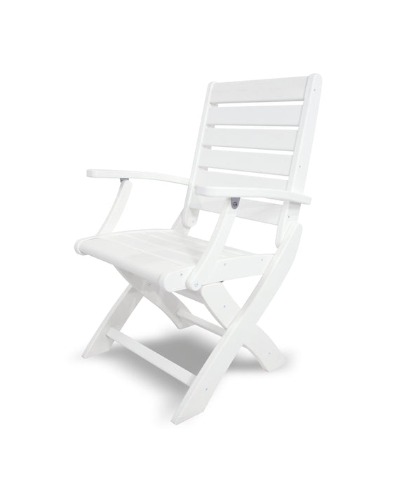 POLYWOOD Signature Folding Chair in White image