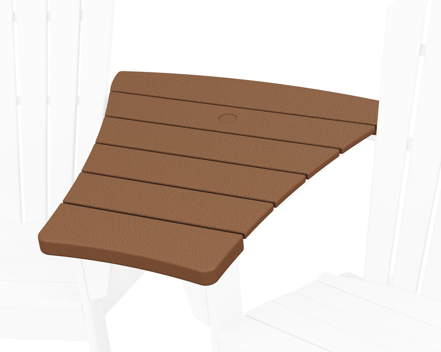 POLYWOOD Angled Adirondack Connecting Table in Teak image