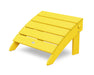 POLYWOOD Classic Oversized Adirondack Folding Ottoman in Lemon image