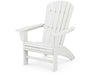 POLYWOOD Nautical Curveback Adirondack Chair in White image