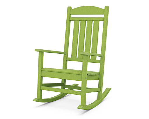 POLYWOOD Presidential Rocking Chair in Lime image