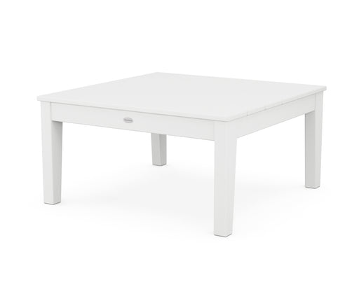 POLYWOOD Newport 36" Conversation Table in White image