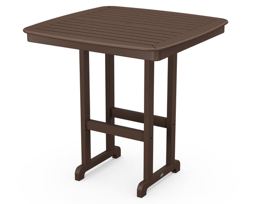 POLYWOOD Nautical 44" Bar Table in Mahogany image