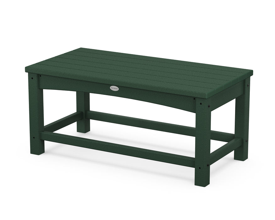 POLYWOOD Club Coffee Table in Green