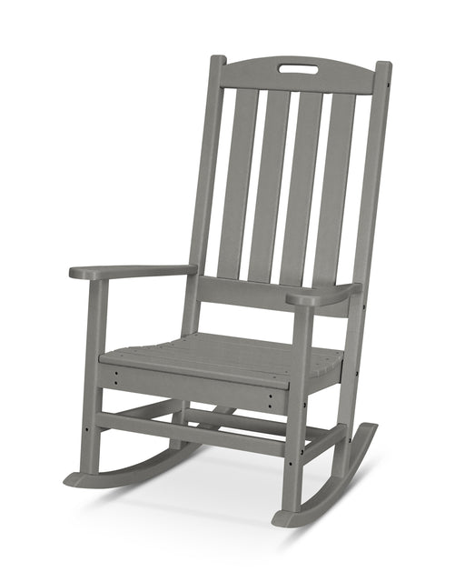 POLYWOOD Nautical Porch Rocking Chair in Slate Grey image