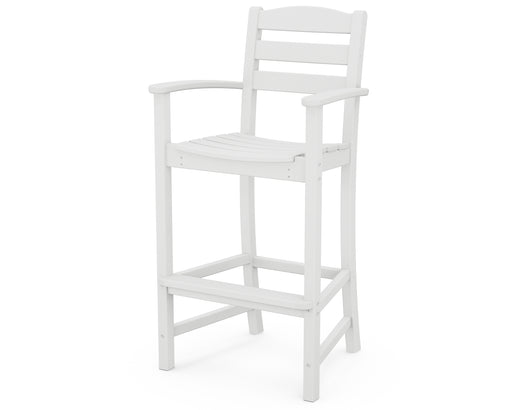 POLYWOOD La Casa Cafe Bar Arm Chair in White image