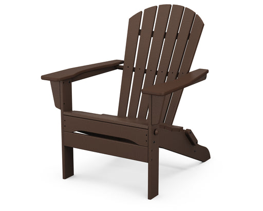 POLYWOOD South Beach Folding Adirondack Chair in Mahogany image