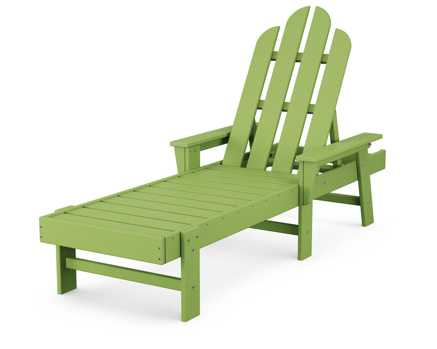 POLYWOOD Long Island Chaise in Lime image