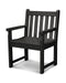 POLYWOOD Traditional Garden Arm Chair in Black image