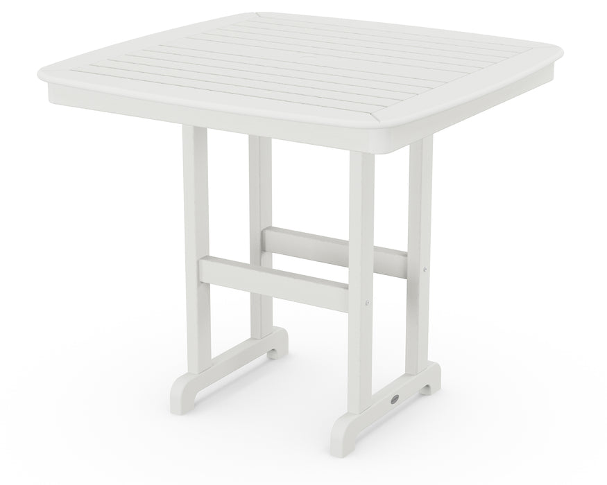 POLYWOOD Nautical 44" Counter Table in Vintage White image