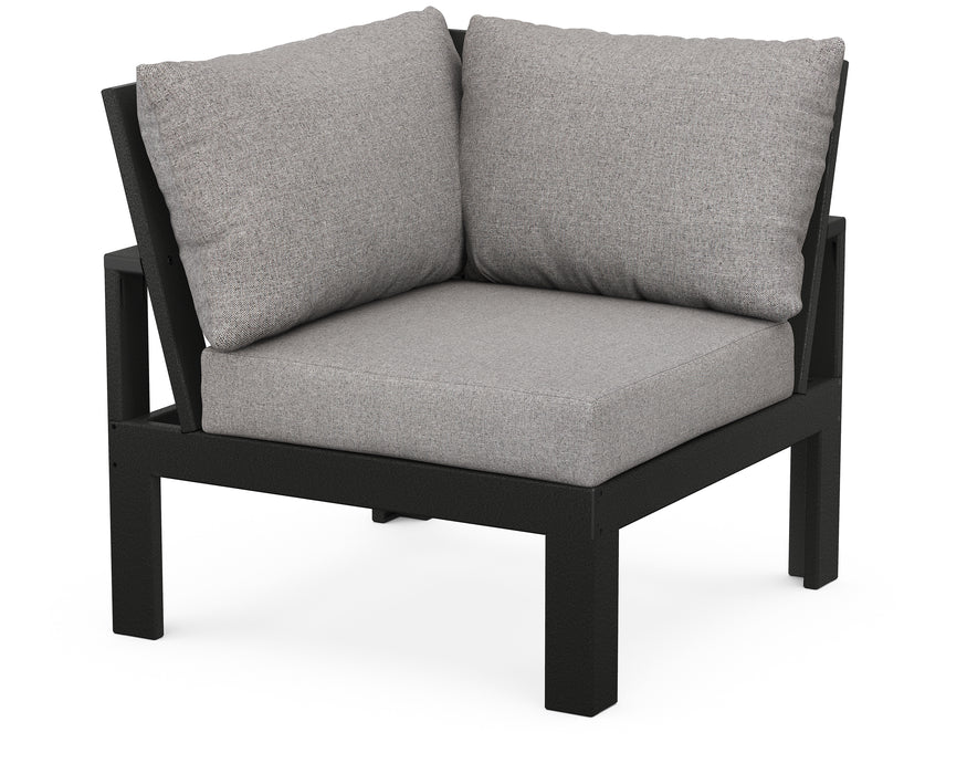 Unbranded Modular Corner Chair in Black / Grey Mist