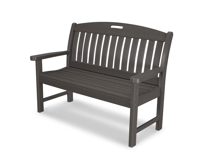 POLYWOOD Nautical 48" Bench in Vintage Coffee image