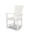 POLYWOOD Quattro Upright Adirondack Chair in White image