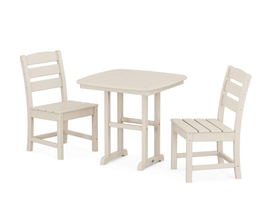 POLYWOOD Lakeside Side Chair 3-Piece Dining Set in Sand image