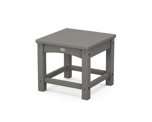 POLYWOOD Club 18" End Table in Slate Grey image