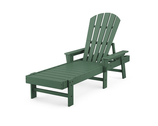 POLYWOOD South Beach Chaise in Green image