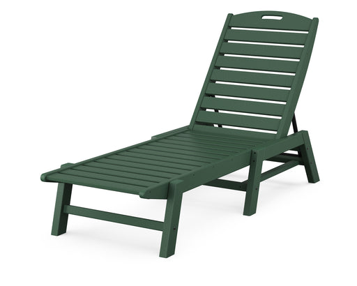 POLYWOOD Nautical Chaise in Green image