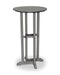 POLYWOOD 24" Round  Farmhouse Bar Bistro Table in Slate Grey image