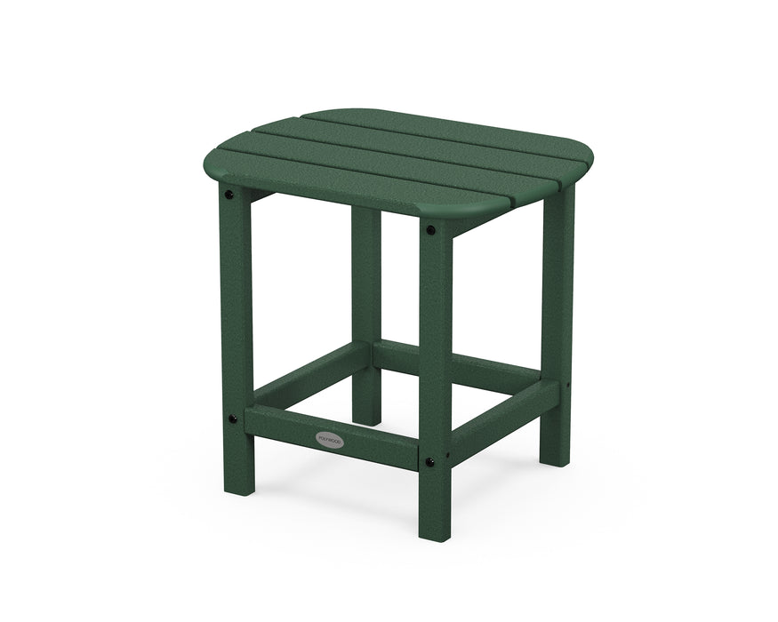 POLYWOOD South Beach 18" Side Table in Green image