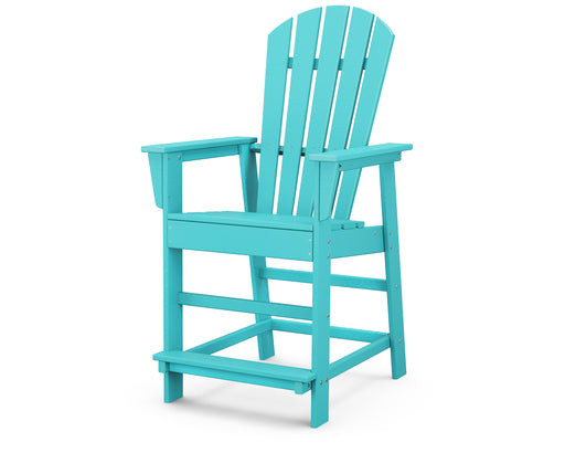 POLYWOOD South Beach Counter Chair in Aruba image