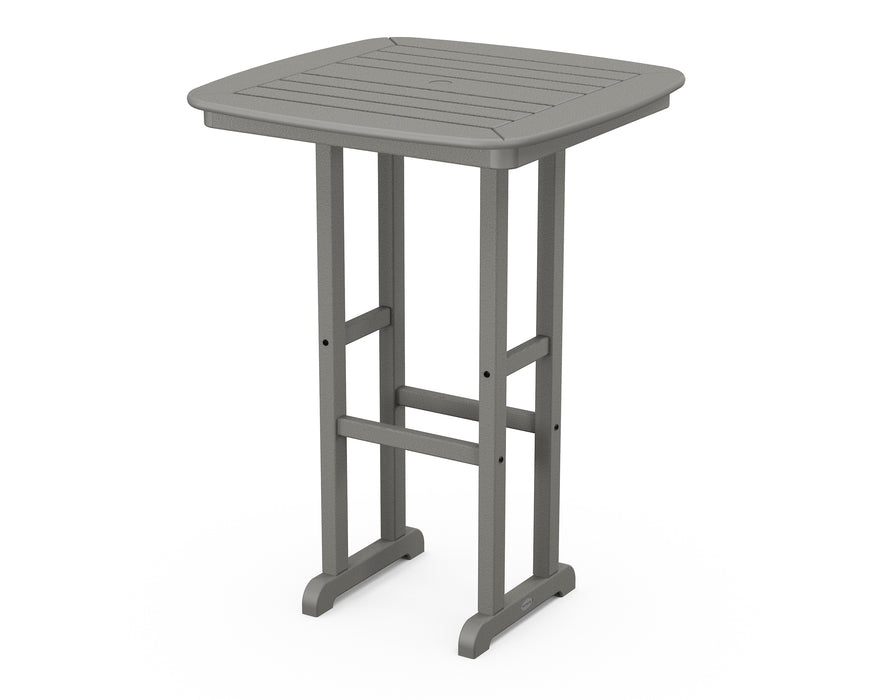 POLYWOOD Nautical 31" Bar Table in Slate Grey image