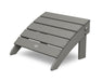 POLYWOOD Classic Oversized Adirondack Folding Ottoman in Slate Grey image