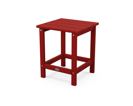 POLYWOOD Long Island 18" Side Table in Crimson Red image