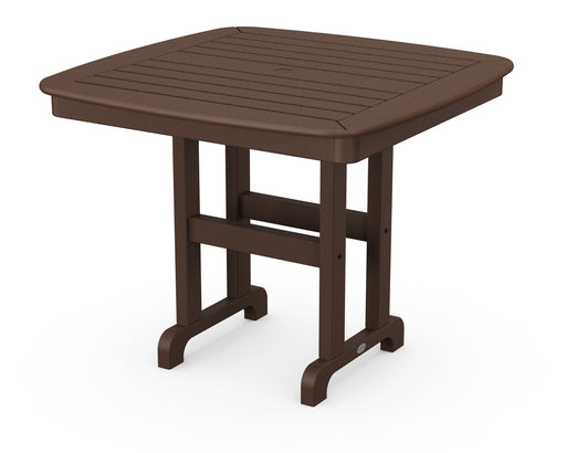 POLYWOOD Nautical 37" Dining Table in Mahogany image