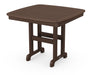 POLYWOOD Nautical 37" Dining Table in Mahogany image