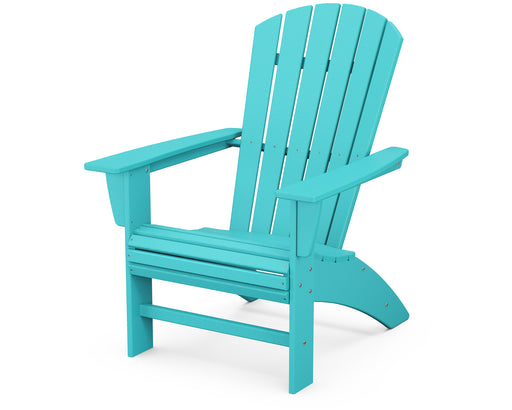 POLYWOOD Nautical Curveback Adirondack Chair in Aruba image