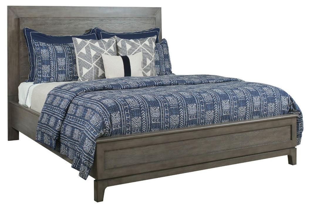 Kincaid Furniture Cascade Kline California King Panel Bed in Sable