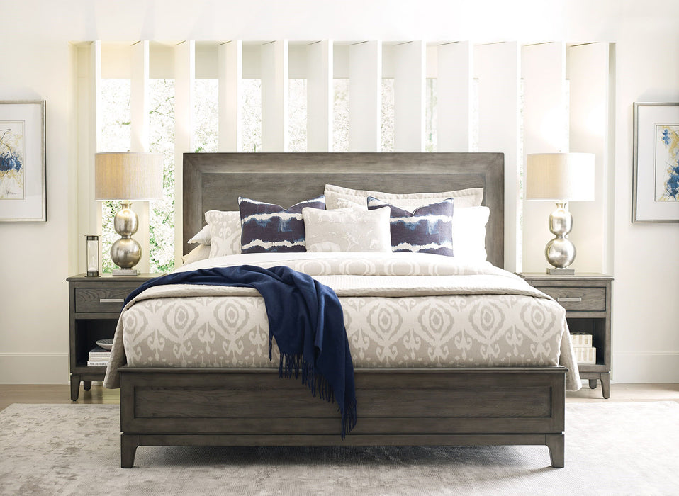 Kincaid Furniture Cascade Kline King Panel Bed in SableP