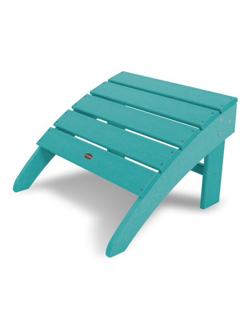 POLYWOOD South Beach Adirondack Ottoman in Aruba image