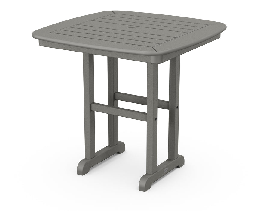 POLYWOOD Nautical 31" Dining Table in Slate Grey image