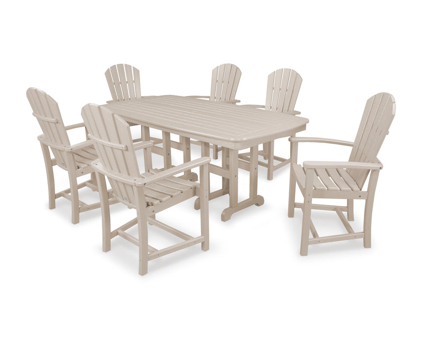 POLYWOOD Palm Coast 7-Piece Dining Set in Sand image