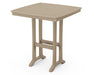 POLYWOOD Nautical Trestle 37" Bar Table in Vintage Sahara image