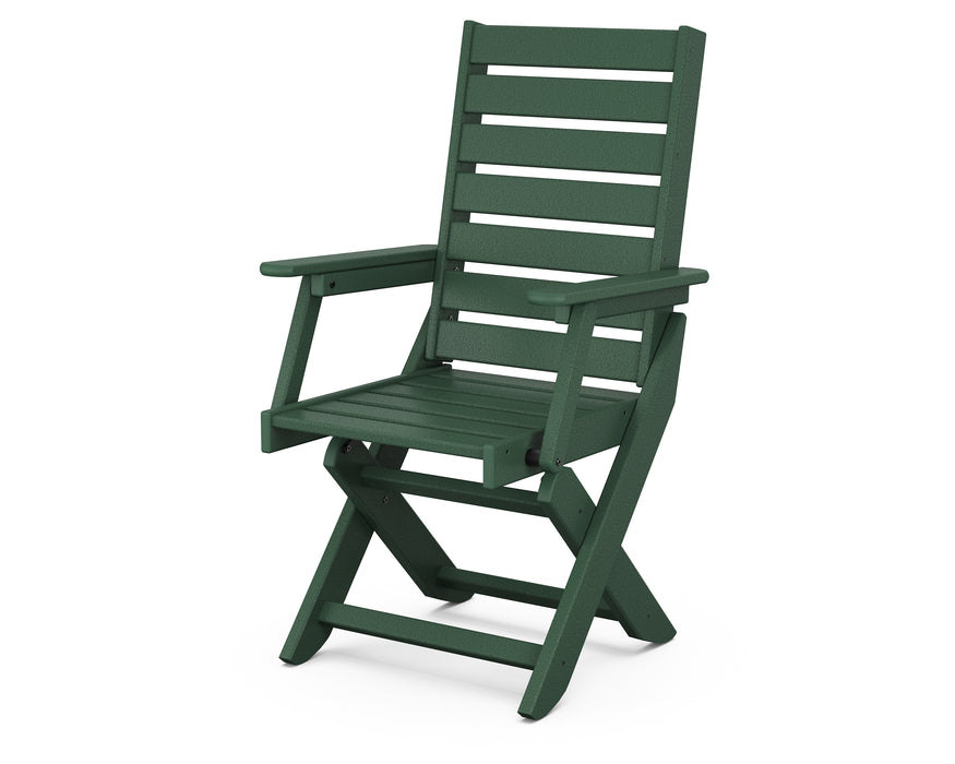 POLYWOOD Captain Dining Chair in Green image