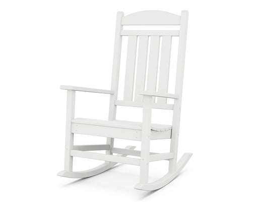 POLYWOOD Presidential Rocking Chair in White image