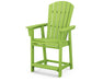 POLYWOOD Nautical Curveback Adirondack Counter Chair in Lime image