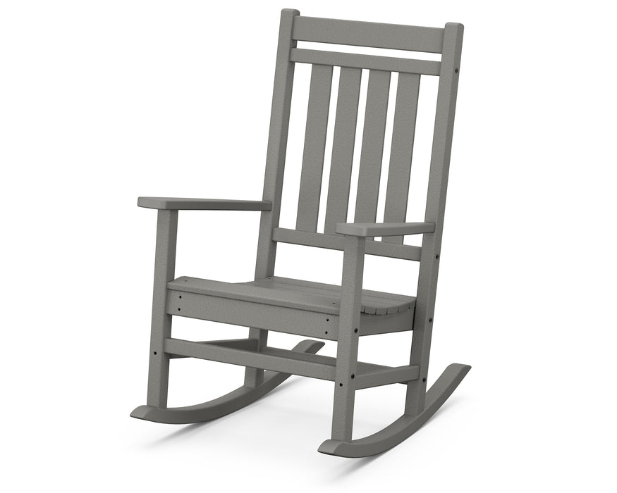 POLYWOOD Estate Rocking Chair in Slate Grey image