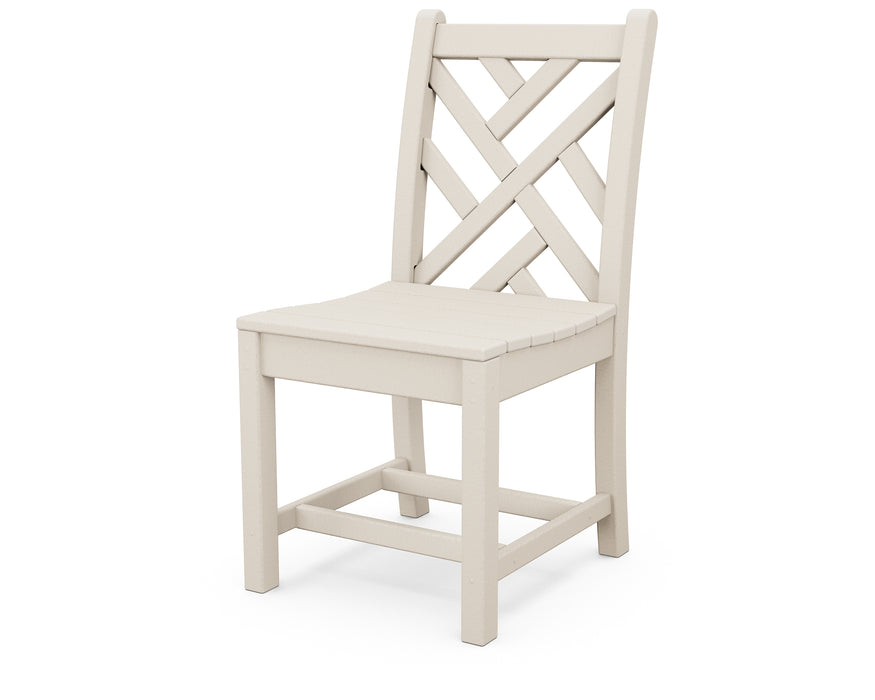 POLYWOOD Chippendale Dining Side Chair in Sand image