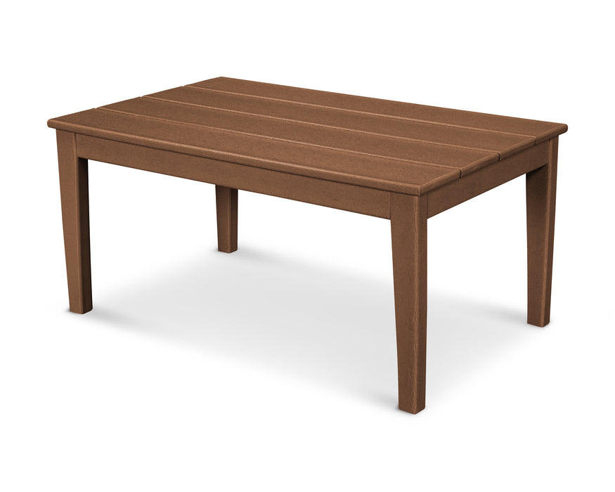 POLYWOOD Newport 22" x 36" Coffee Table in Teak