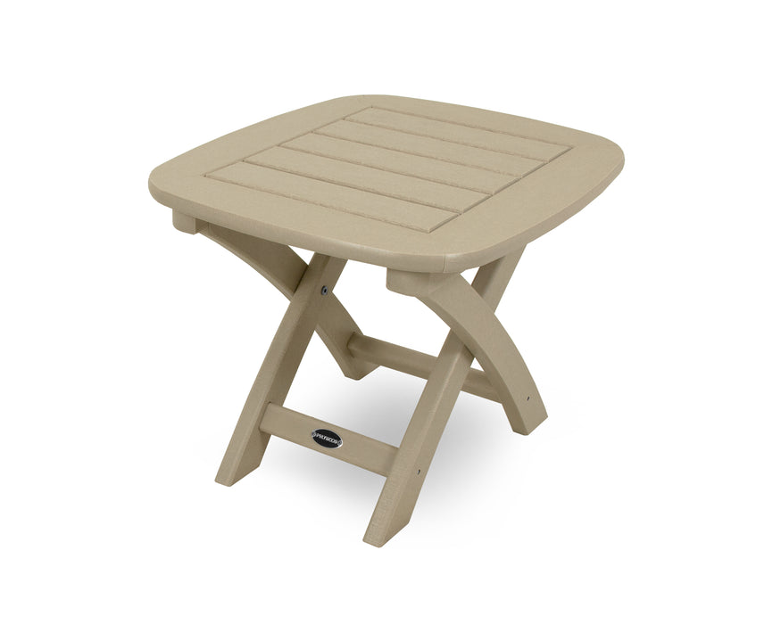 POLYWOOD Nautical 21" x 18" Side Table in Sand image