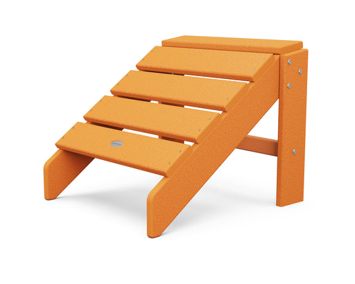 POLYWOOD South Beach Ottoman in Tangerine image